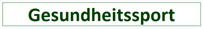 Gesundheitssport