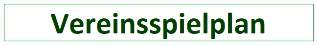 Vereinsspielplan